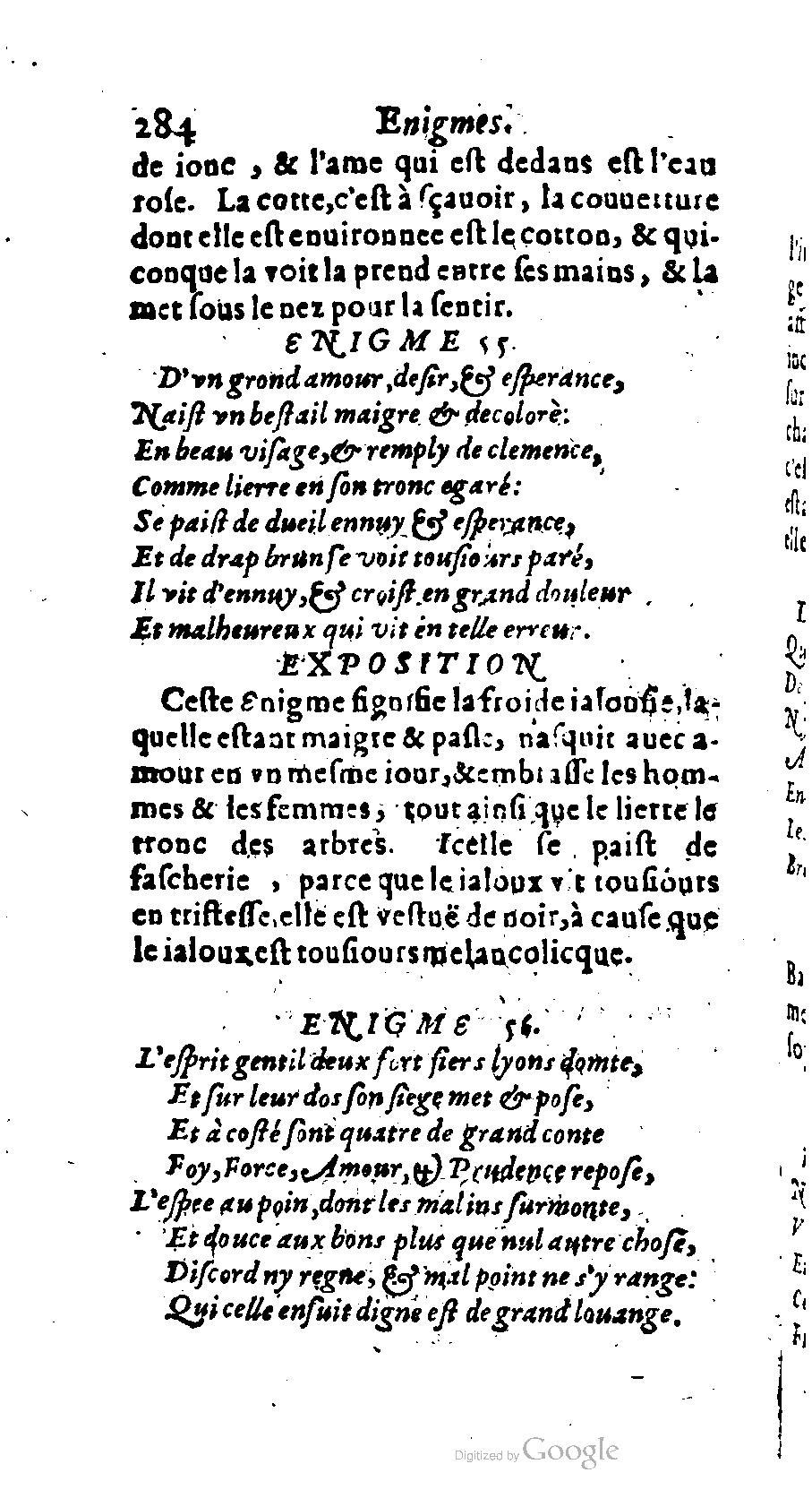 1611 - Romain de Beauvais - Trésor des récréations - BM Lyon