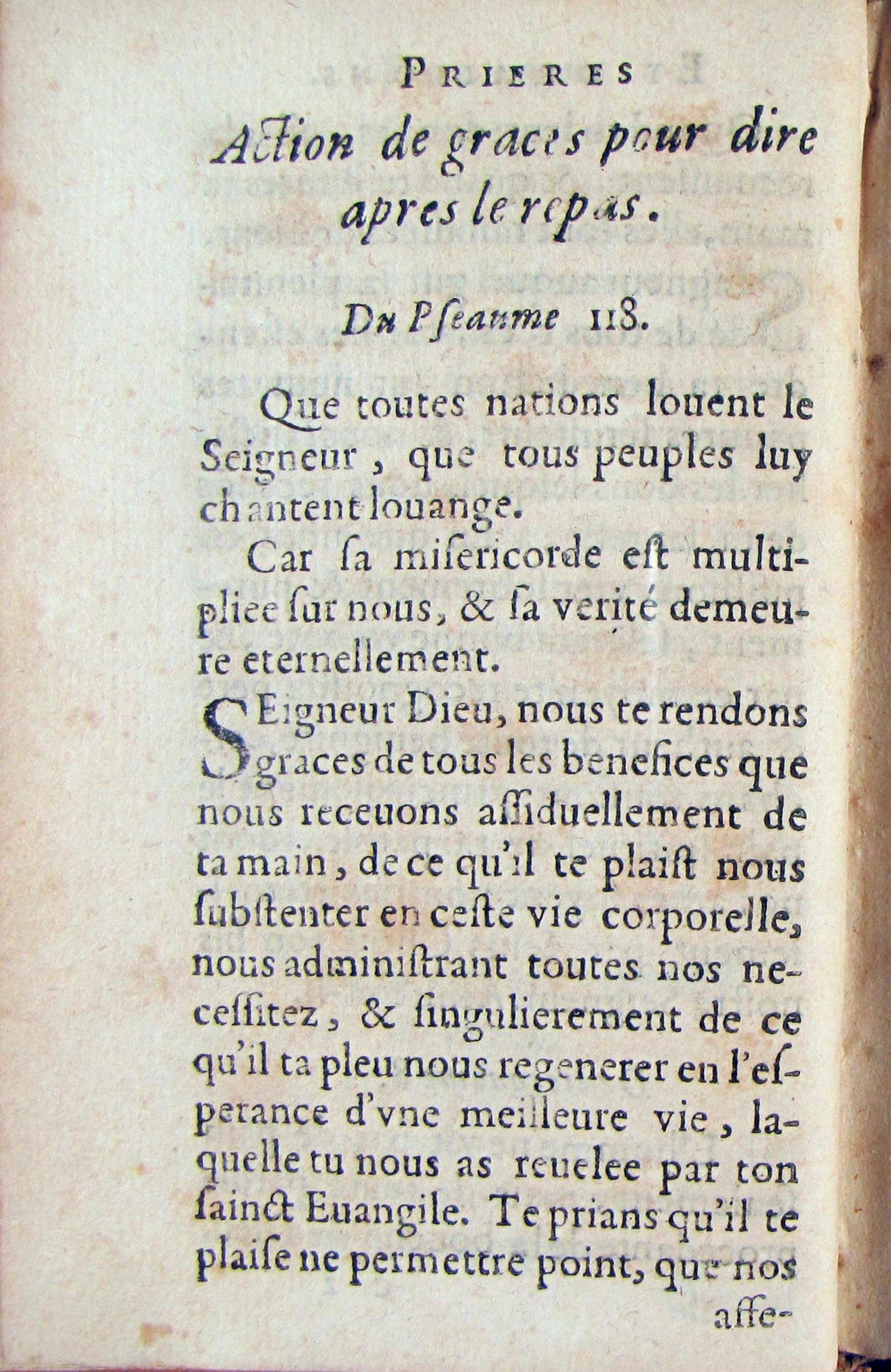 1572 - Antoine Certia - Trésor des prières, oraisons et instructions chrétiennes - Nîmes