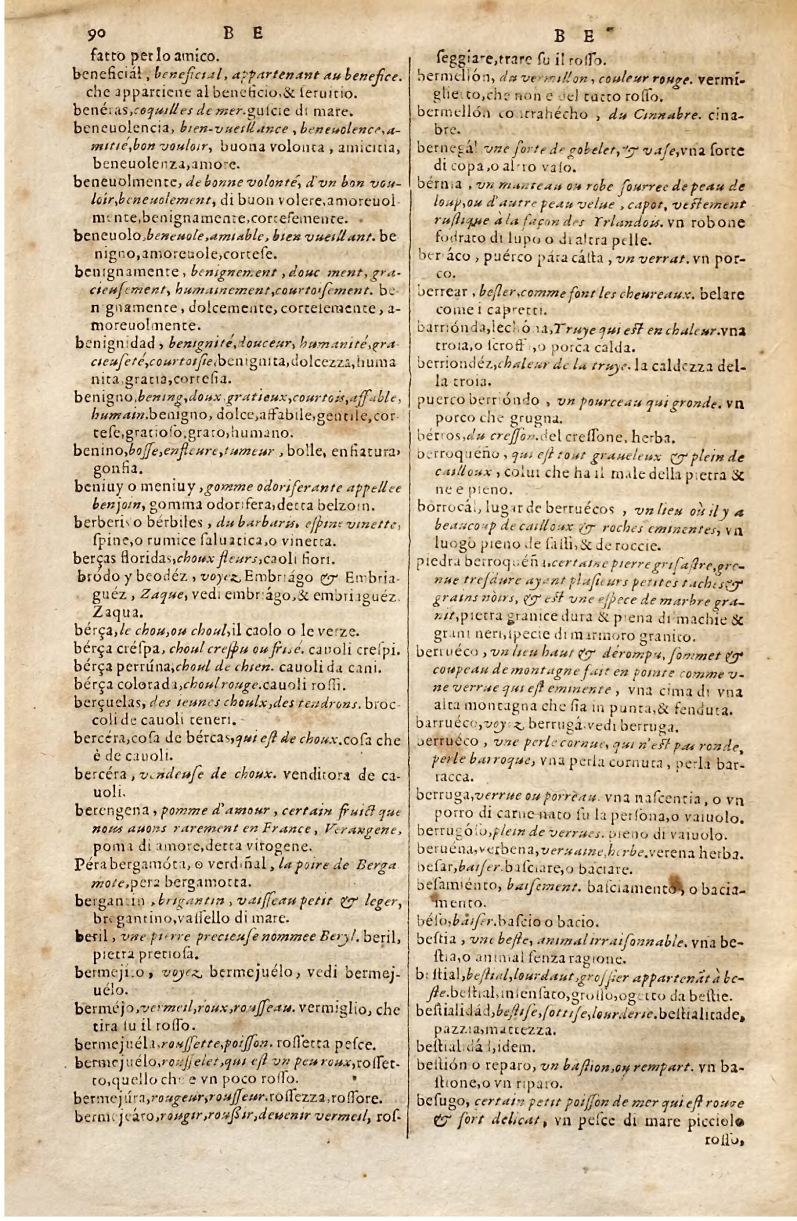 1627 - Jacques Crespin - Trésor des trois langues - Regensburg