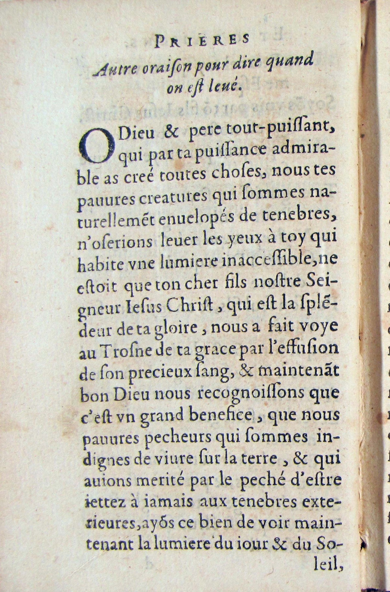 1572 - Antoine Certia - Trésor des prières, oraisons et instructions chrétiennes - Nîmes