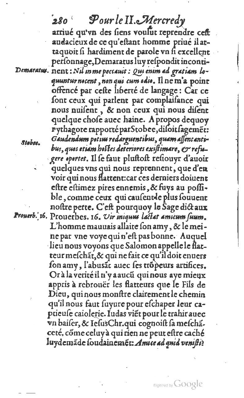1607 - Nicolas Du Fossé - Trésor quadragésimal - T 01 - BM Lyon