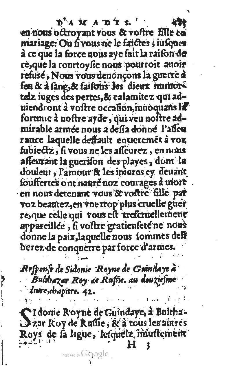 1567 - Jean Pygot - Trésor des Amadis - BM Lyon