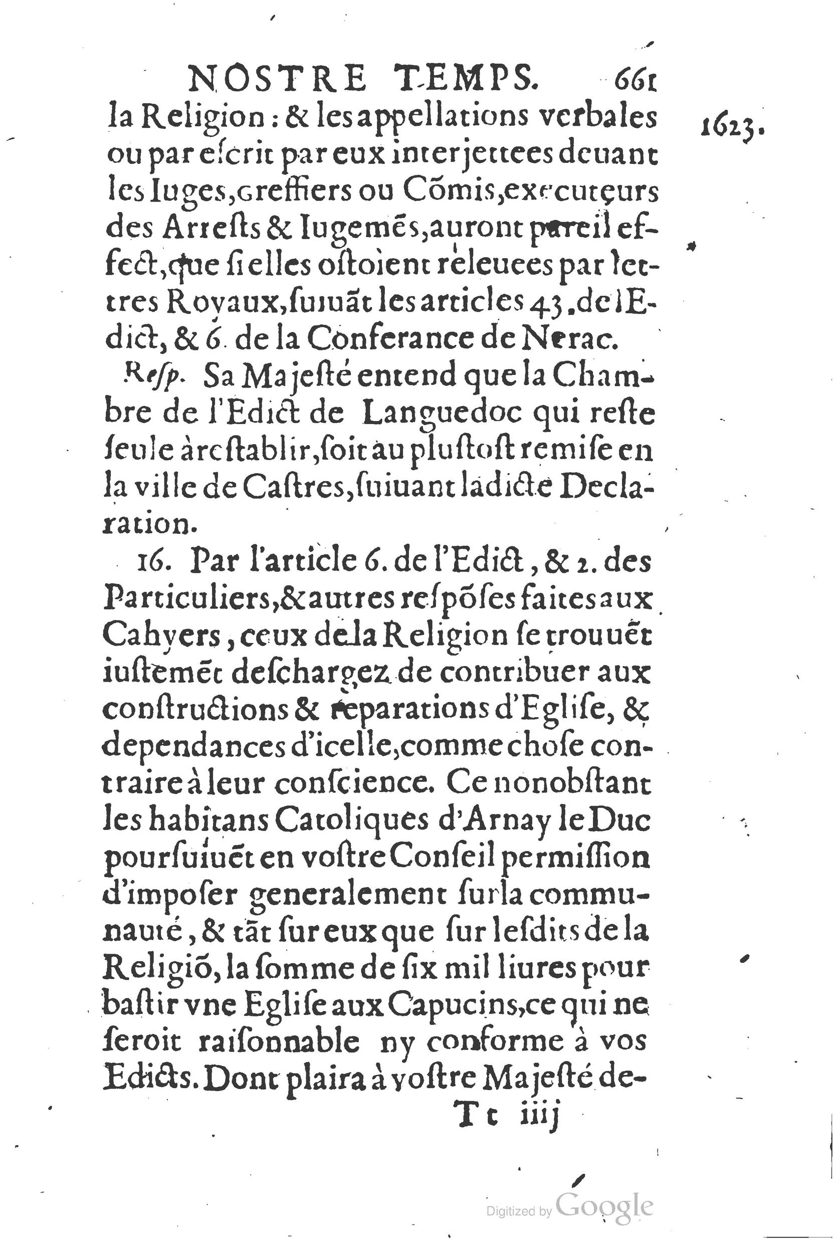 1626 - Joseph Bouillerot - Trésor de l’histoire générale de notre temps - BSB Munich