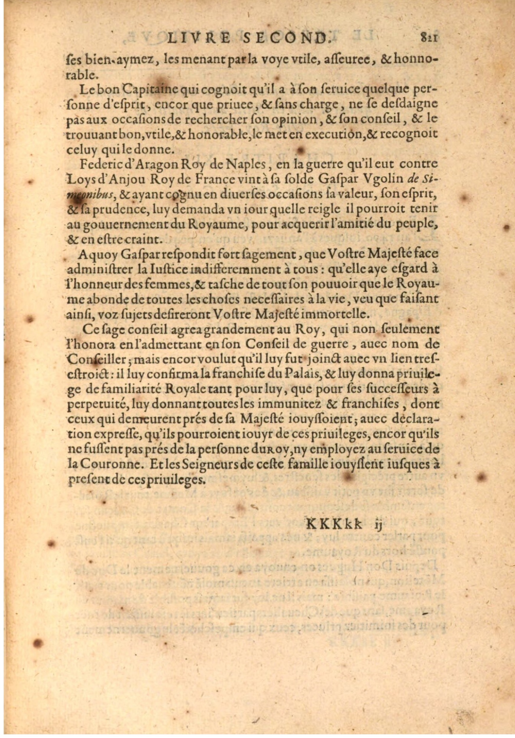 1608 - Nicolas Du Fossé - Trésor politique - BSB Munich