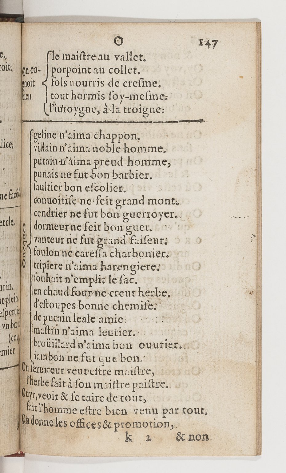 1577 - Jean d’Ogerolles - Trésor de sentences dorées - BnF Arsenal