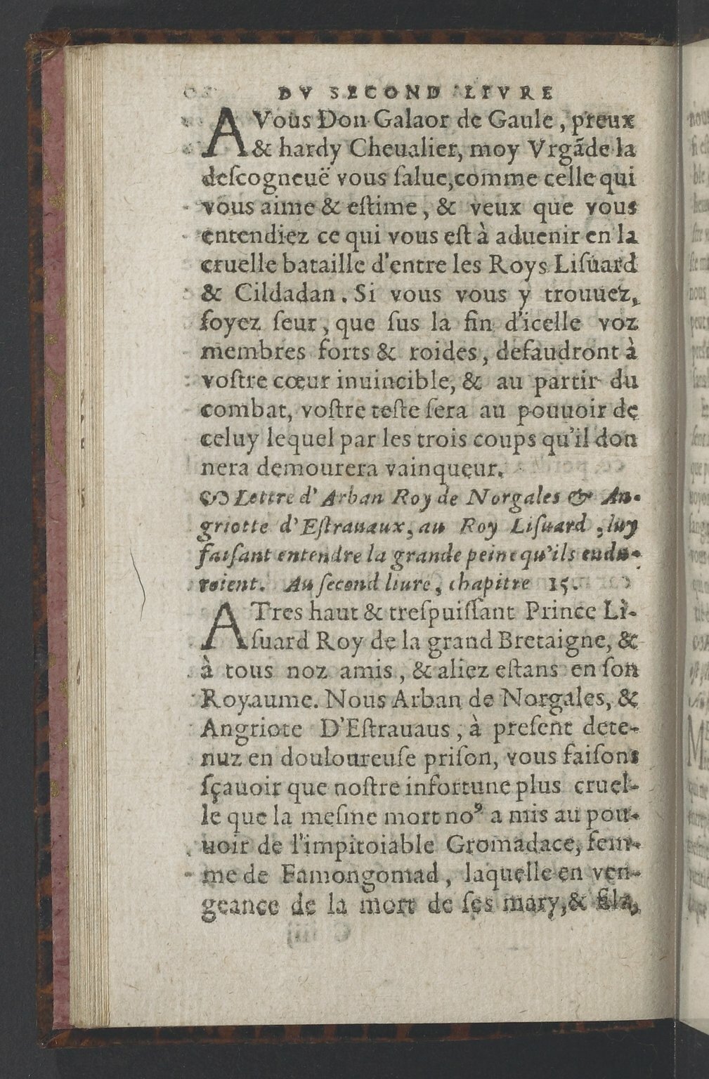 1564 - Vincent Norment et Jeanne Bruneau - Trésor des Amadis - BnF