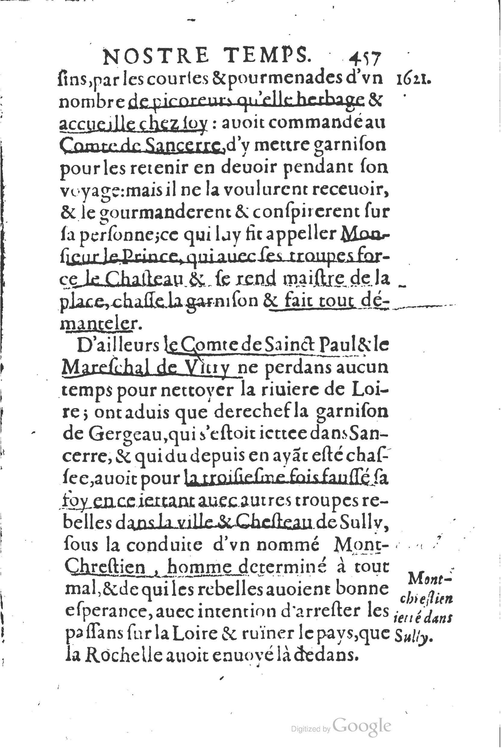 1626 - Joseph Bouillerot - Trésor de l’histoire générale de notre temps - BSB Munich