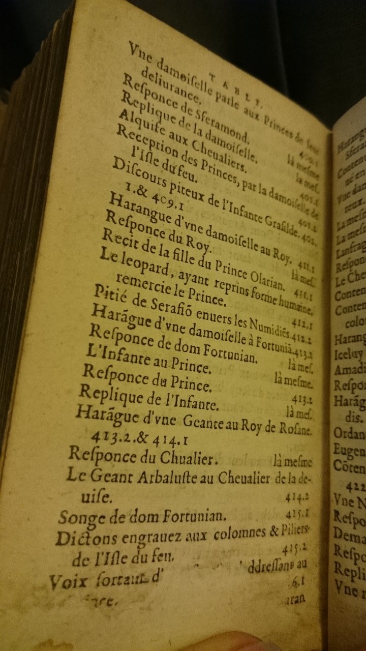 1606 - Jean Antoine Huguetan - Trésor des Amadis - British Library