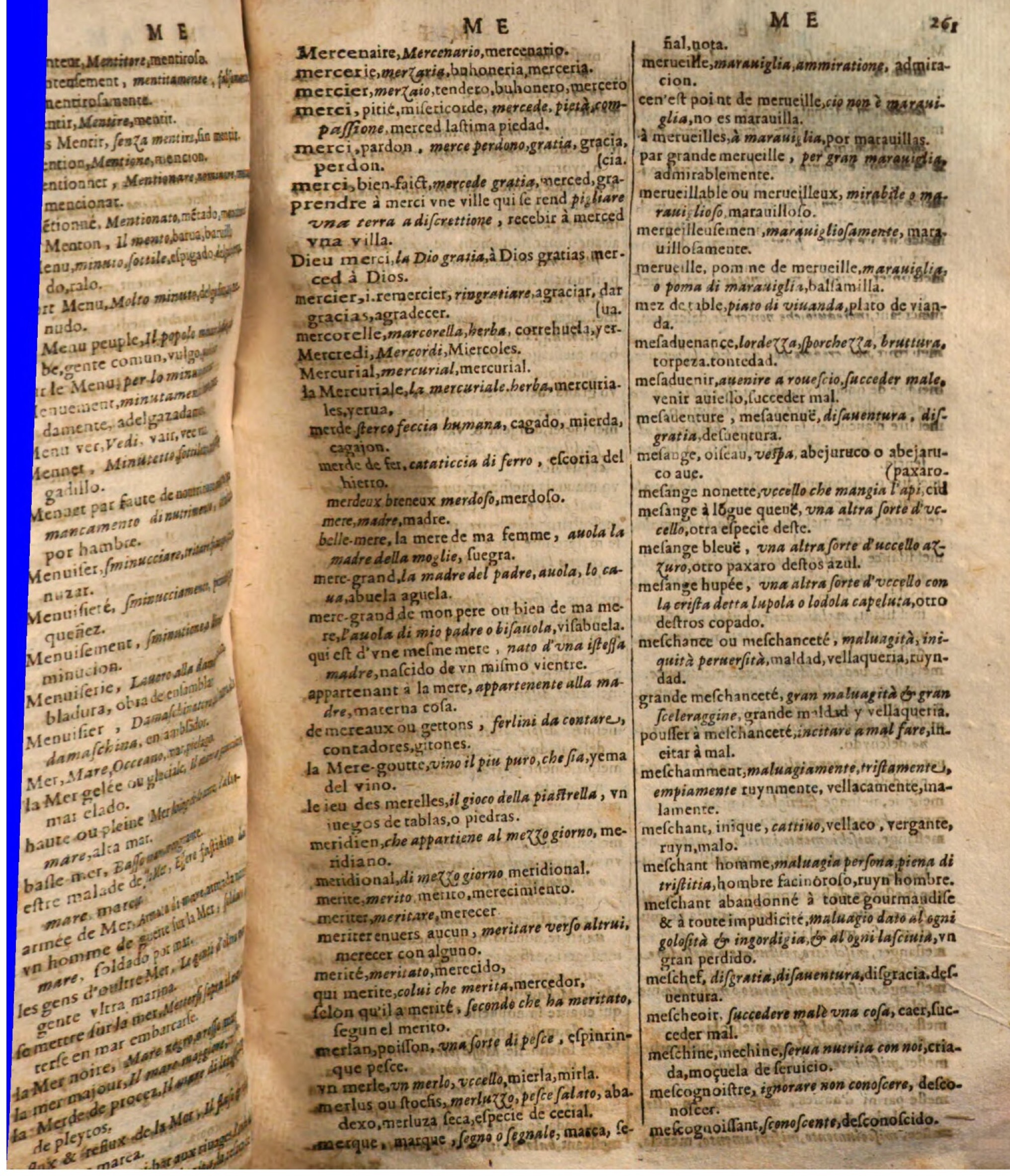 1644 - Jacques Crespin - Trésor des trois langues - Passau