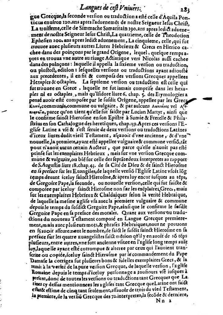1613 - Matthieu Berjon - Trésor de l’histoire des langues de cet univers - BM Lyon