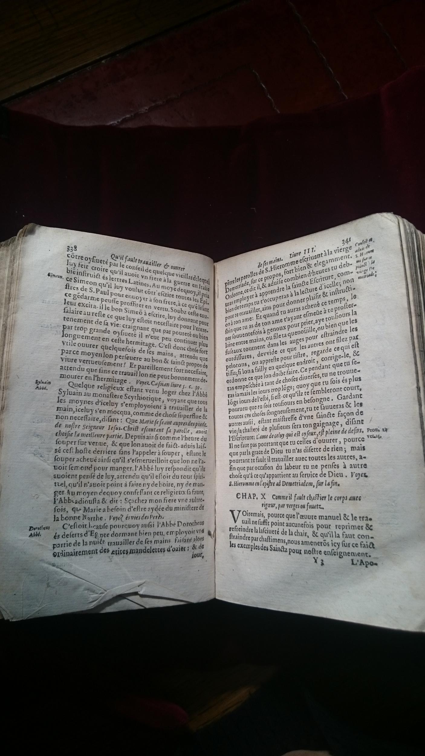 1596 - Jean Bogart - Trésor des faits et dits mémorables des hommes saints et illustres - BM Amiens