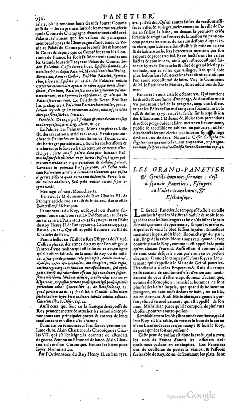 1629 - Veuve Nicolas Buon - Trésor du droit français (29620 T. 2) - BM Lyon