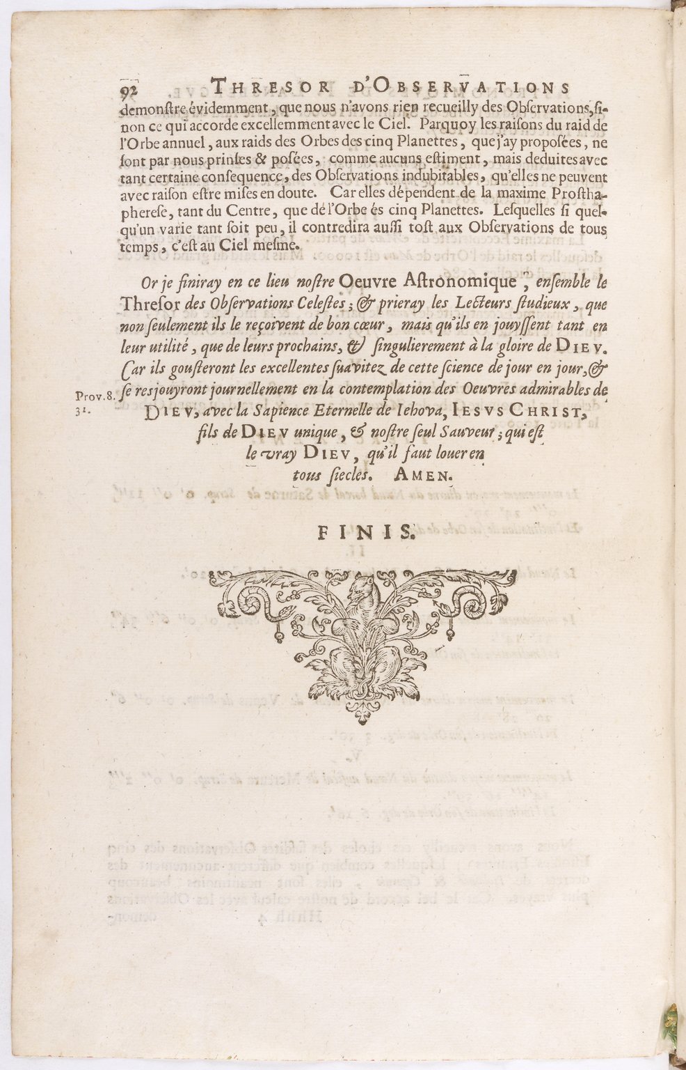 1634 - Zacharie Roman - Les Tables perpétuelles - BnF Arsenal