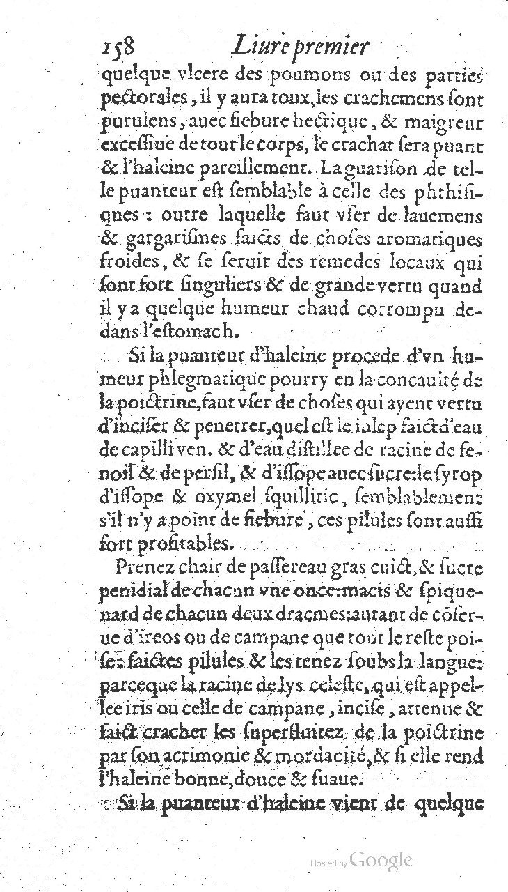 1585 - Jacques du Puis - Trésor des remèdes secrets pour les maladies des femmes - BnF