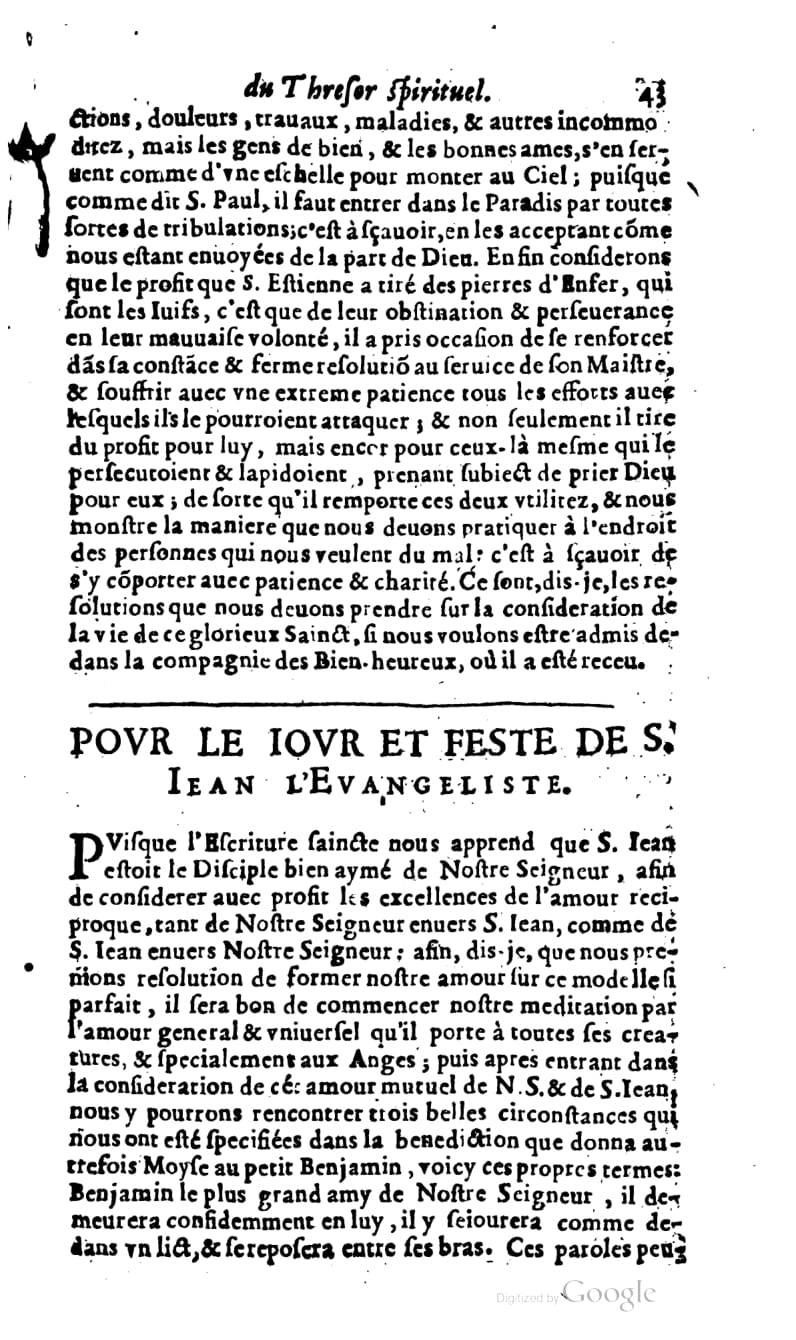 1637 - s.n. - Trésor spirituel des âmes religieuses - BM Lyon