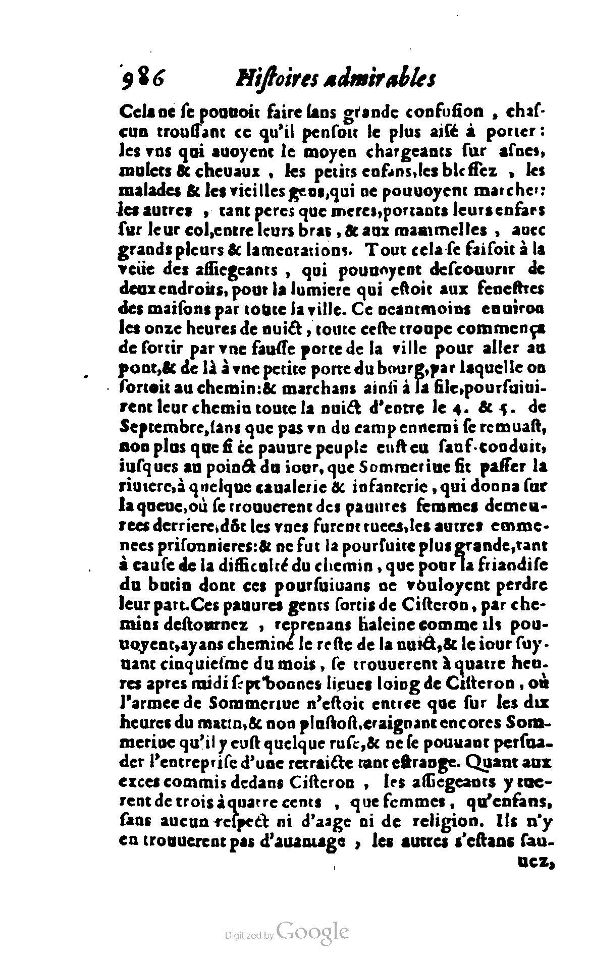 1620 - Samuel Crespin - Trésor d’histoires admirables et mémorables - BCU Lausanne