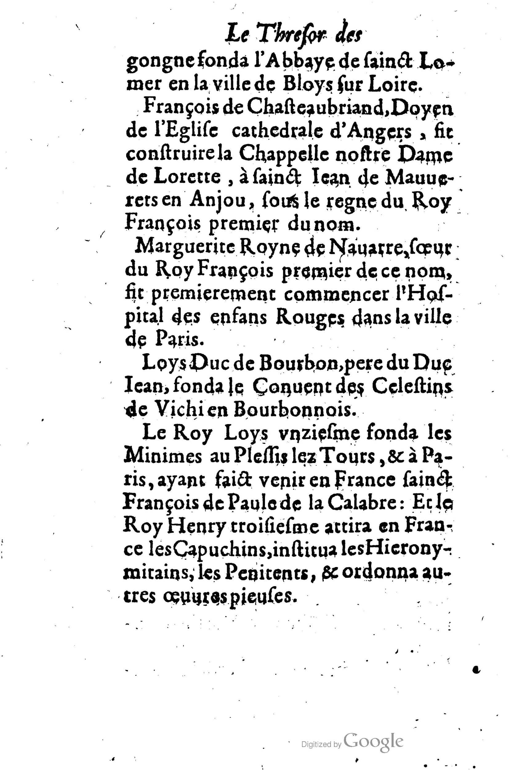 1619 - Jean Corrozet - Trésor des histoires de France - BSB Munich