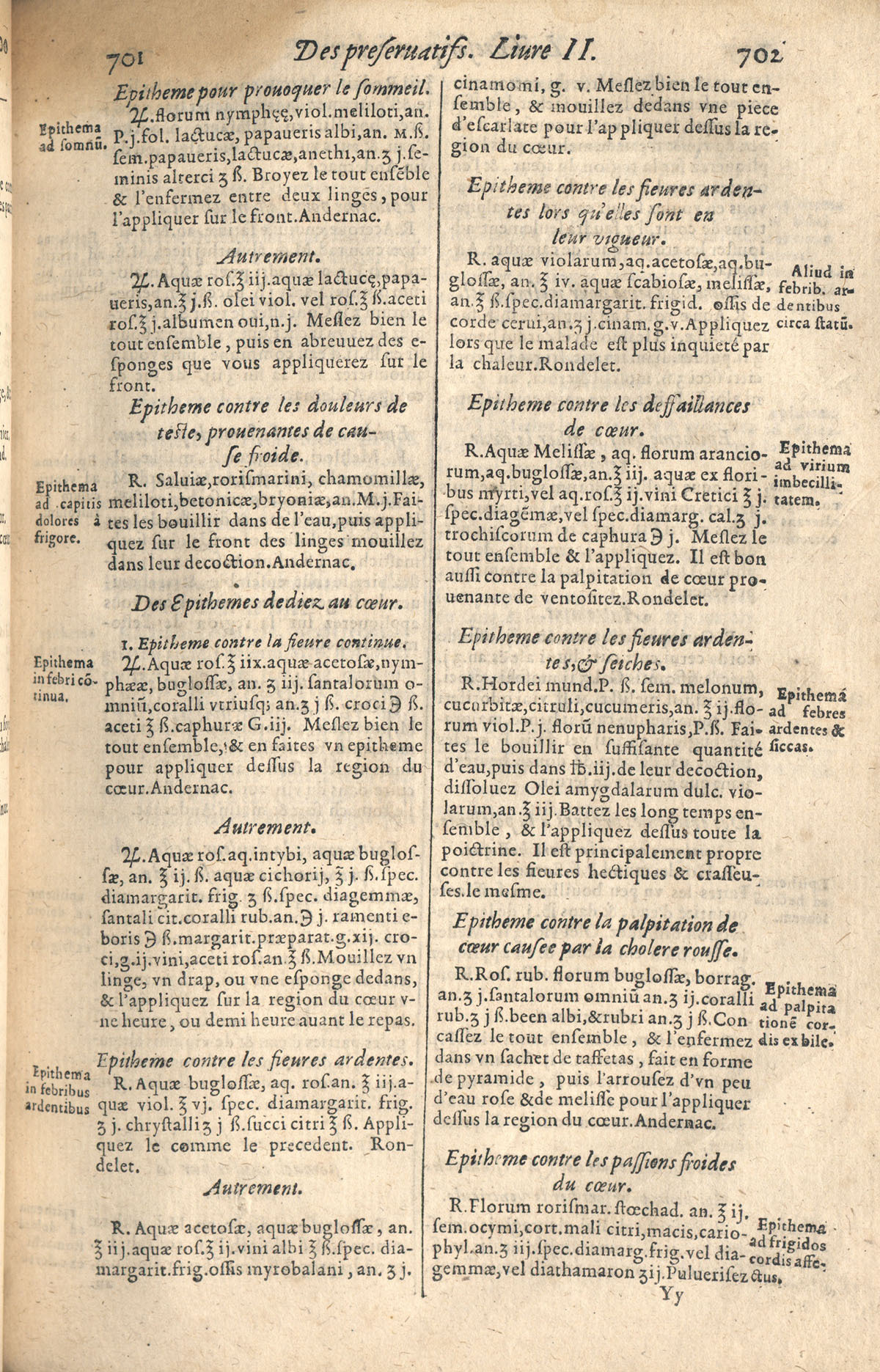 1610 - Étienne Gamonet - Grand Trésor ou dispensaire - CESR Tours