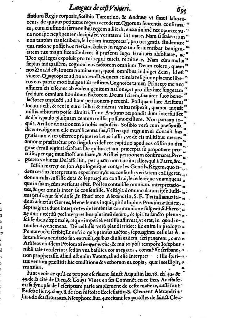 1613 - Matthieu Berjon - Trésor de l’histoire des langues de cet univers - BM Lyon