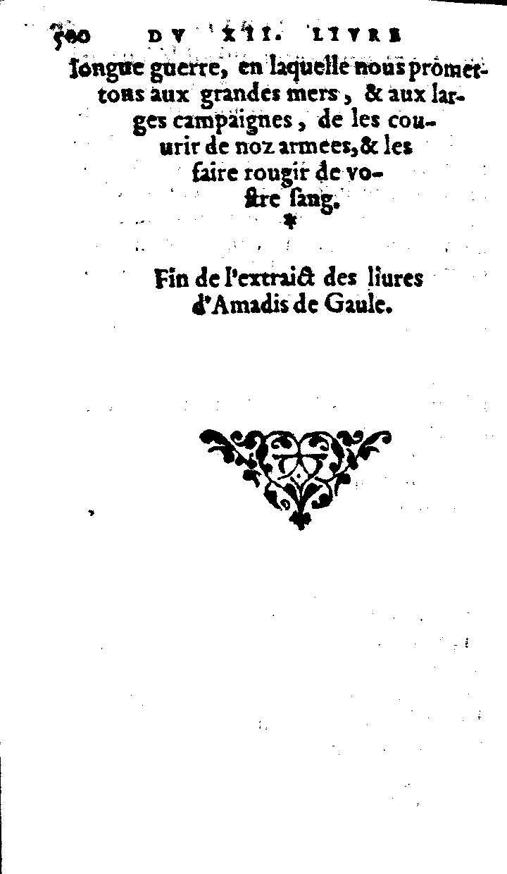1562 - Jean d’Ogerolles et Gabriel Cotier - Trésor des Amadis - Lucerne 1562 - Jean d’Ogerolles et Gabriel Cotier - Trésor des Amadis - Lucerne