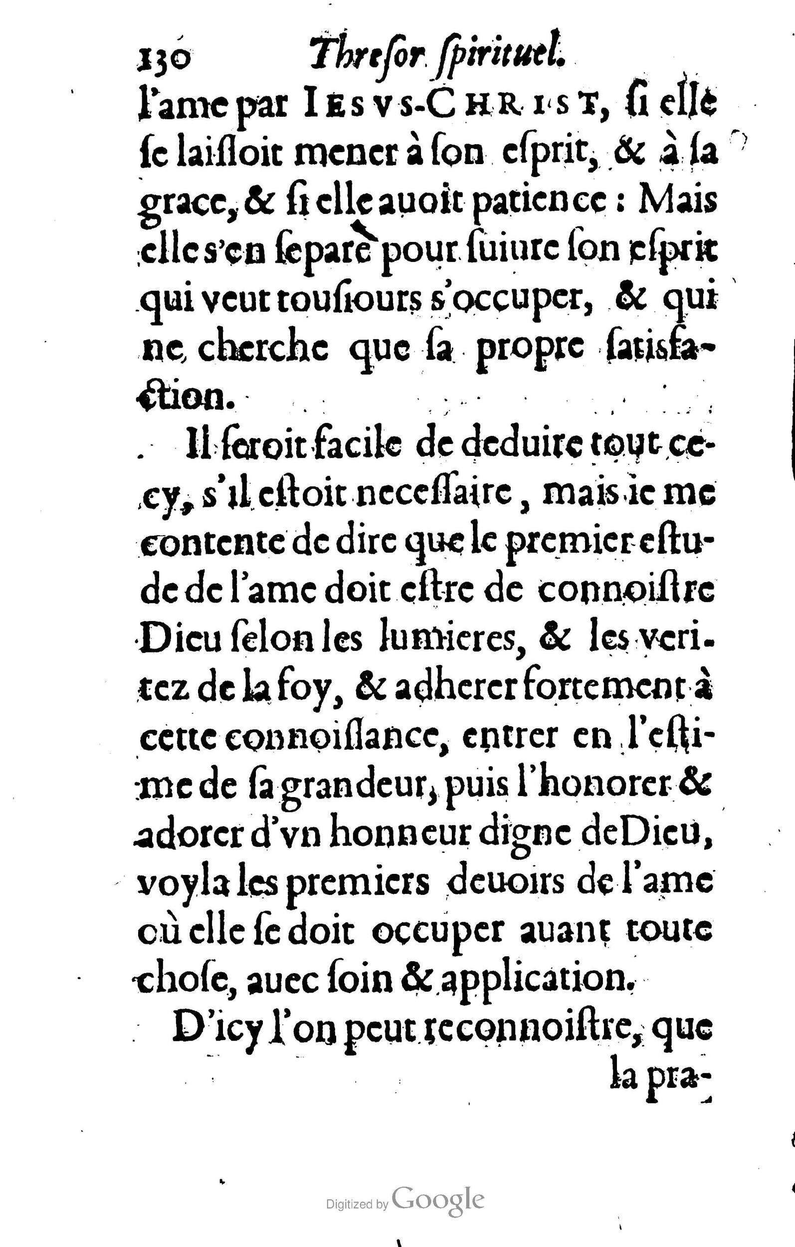 1633 - François Waudré - Trésor spirituel contenant les excellences du christianisme - BM Lyon