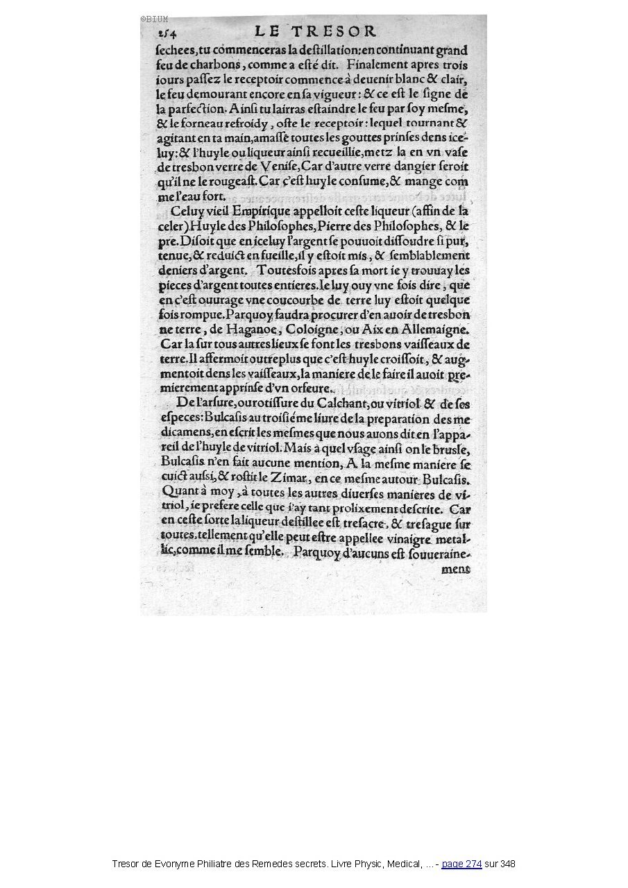 1555 - Balthazar Arnoullet - Trésor d’Évonyme Philiatre - Université Paris Cité