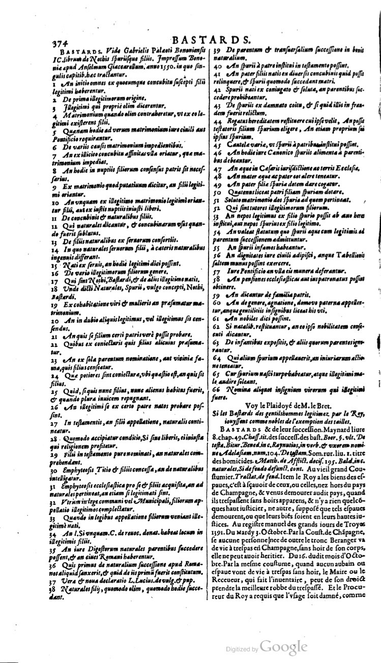 1629 - Veuve Nicolas Buon - Trésor du droit français (21754 T. 1) - BM Lyon