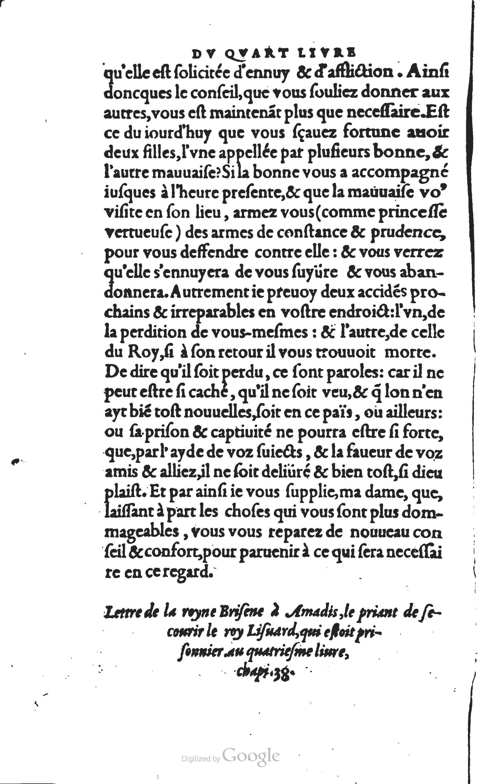 1560 - Vincent Sertenas et Gilles Robinot - Trésor des Amadis - British Library
