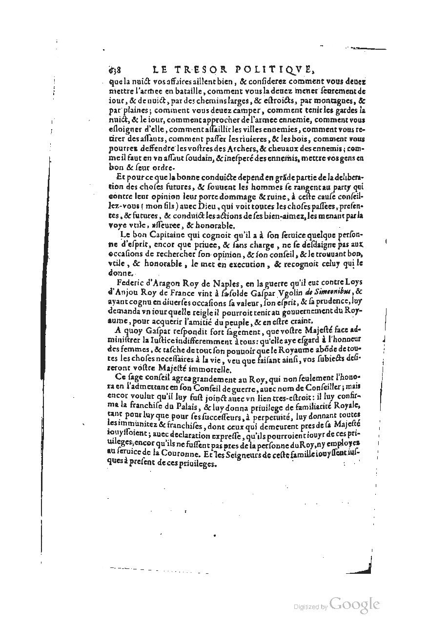 1611 - Pierre Chevalier - Trésor politique - UGent