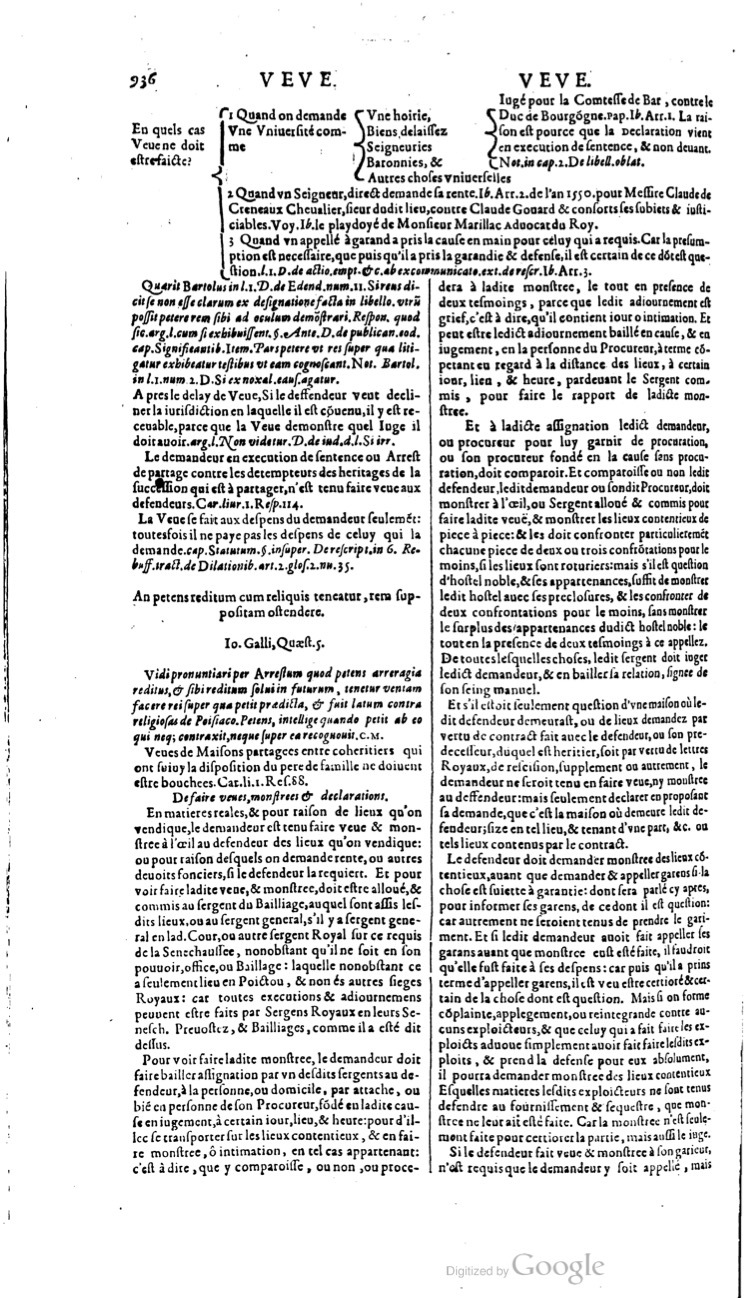 1629 - Veuve Nicolas Buon - Trésor du droit français (21754 T. 3) - BM Lyon
