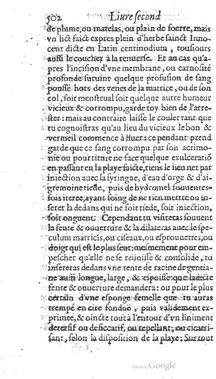 1585 - Jacques du Puis - Trésor des remèdes secrets pour les maladies des femmes - BnF 1585 - Jacques du Puis - Trésor des remèdes secrets pour les maladies des femmes - BnF