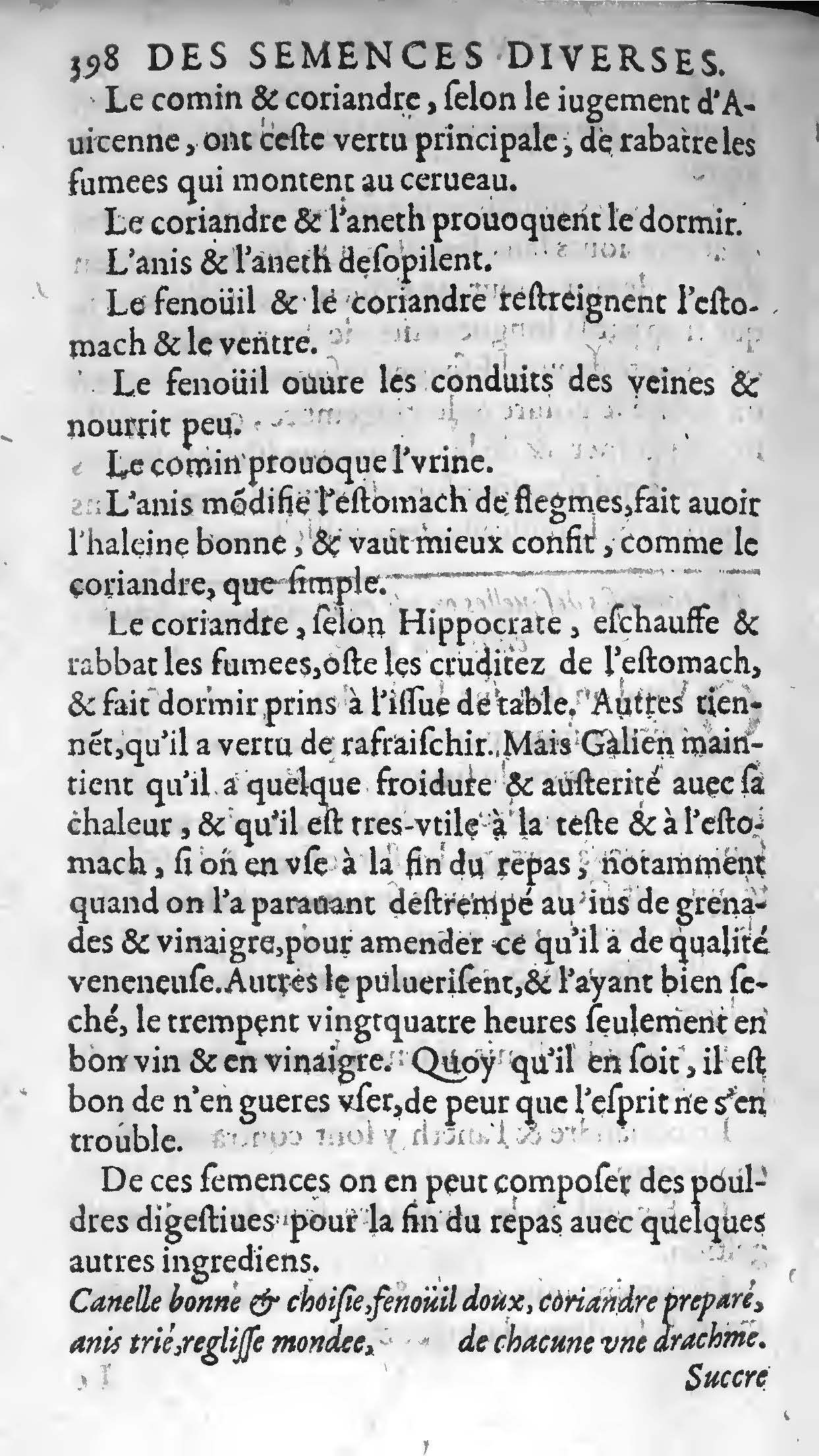 1607 - Étienne Servain et Jean Antoine Huguetan - Trésor de santé ou ménage de la vie humaine - BIU Santé 1607 - Étienne Servain et Jean Antoine Huguetan - Trésor de santé ou ménage de la vie humaine - BIU Santé