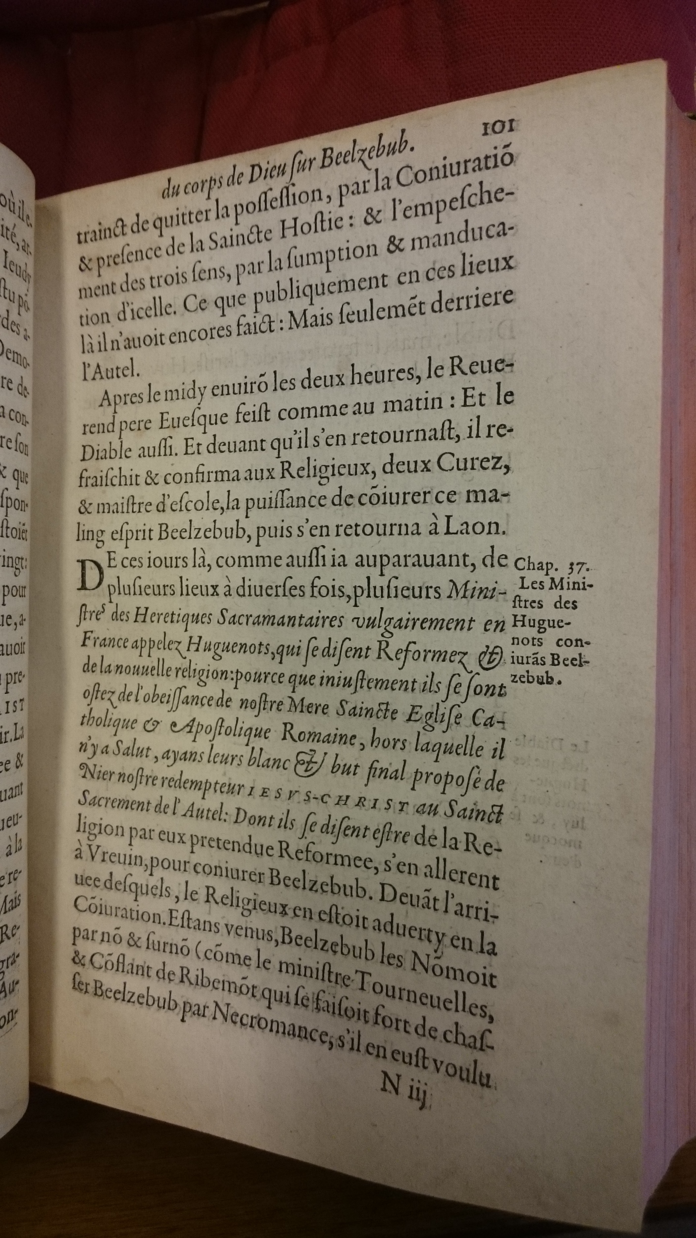 1578 - Nicolas Chesneau - Trésor et entière histoire de la triomphante victoire du corps de Dieu sur l’esprit malin - BM Lyon 1578 - Nicolas Chesneau - Trésor et entière histoire de la triomphante victoire du corps de Dieu sur l’esprit malin - BM Lyon