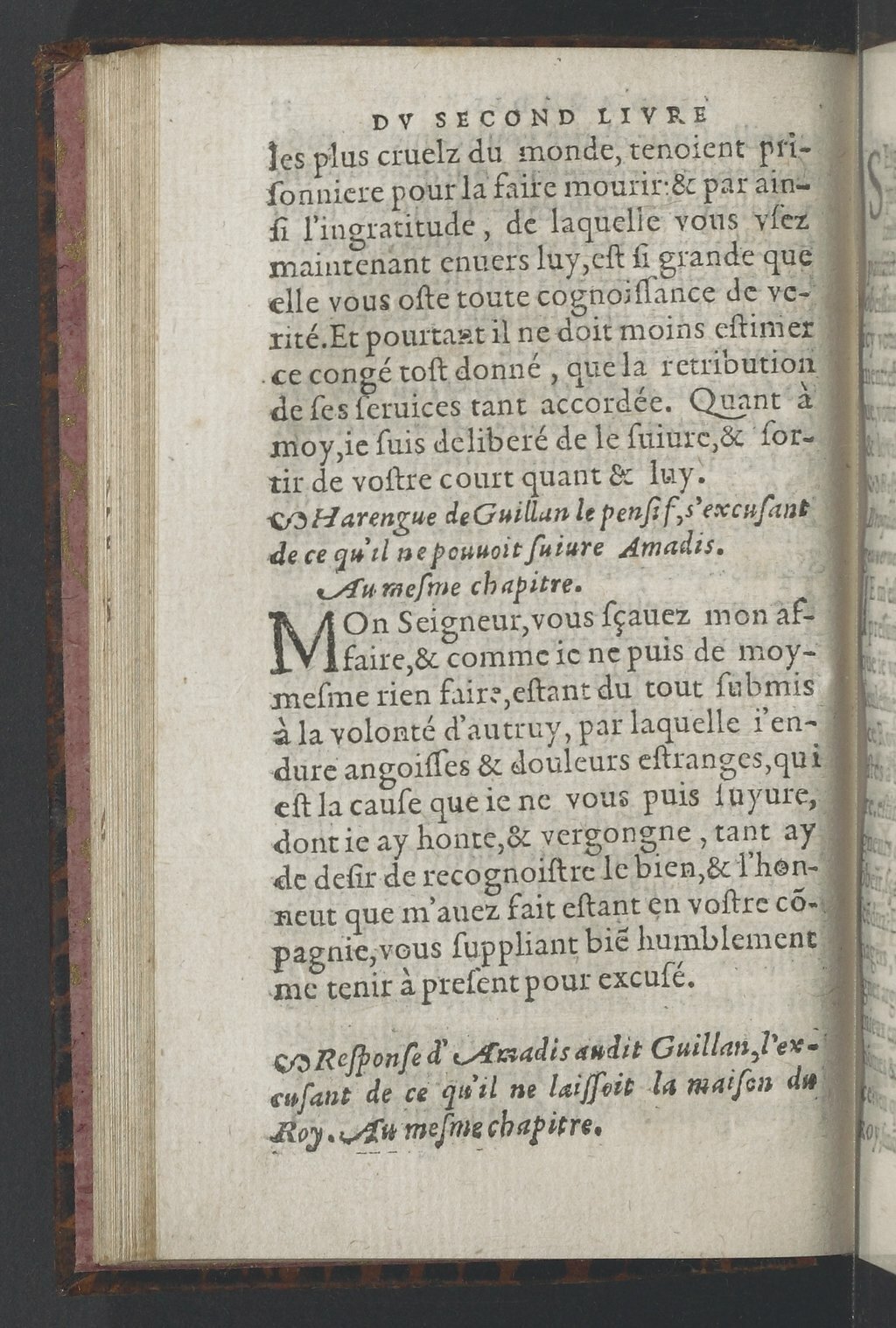 1564 - Vincent Norment et Jeanne Bruneau - Trésor des Amadis - BnF