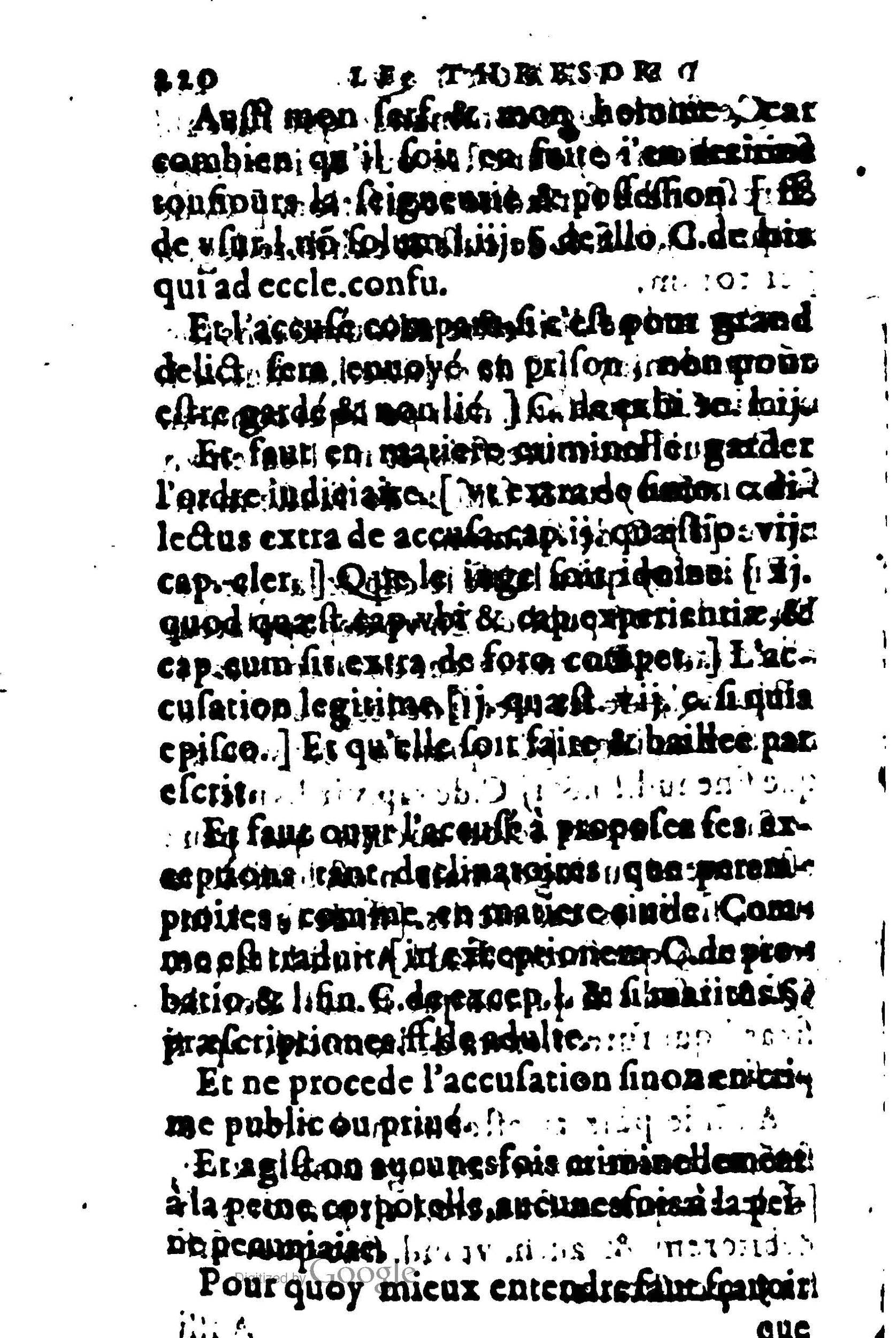 1605 - Pierre Rigaud - Trésor de pratique pour les juges - BM Lyon 1605 - Pierre Rigaud - Trésor de pratique pour les juges - BM Lyon
