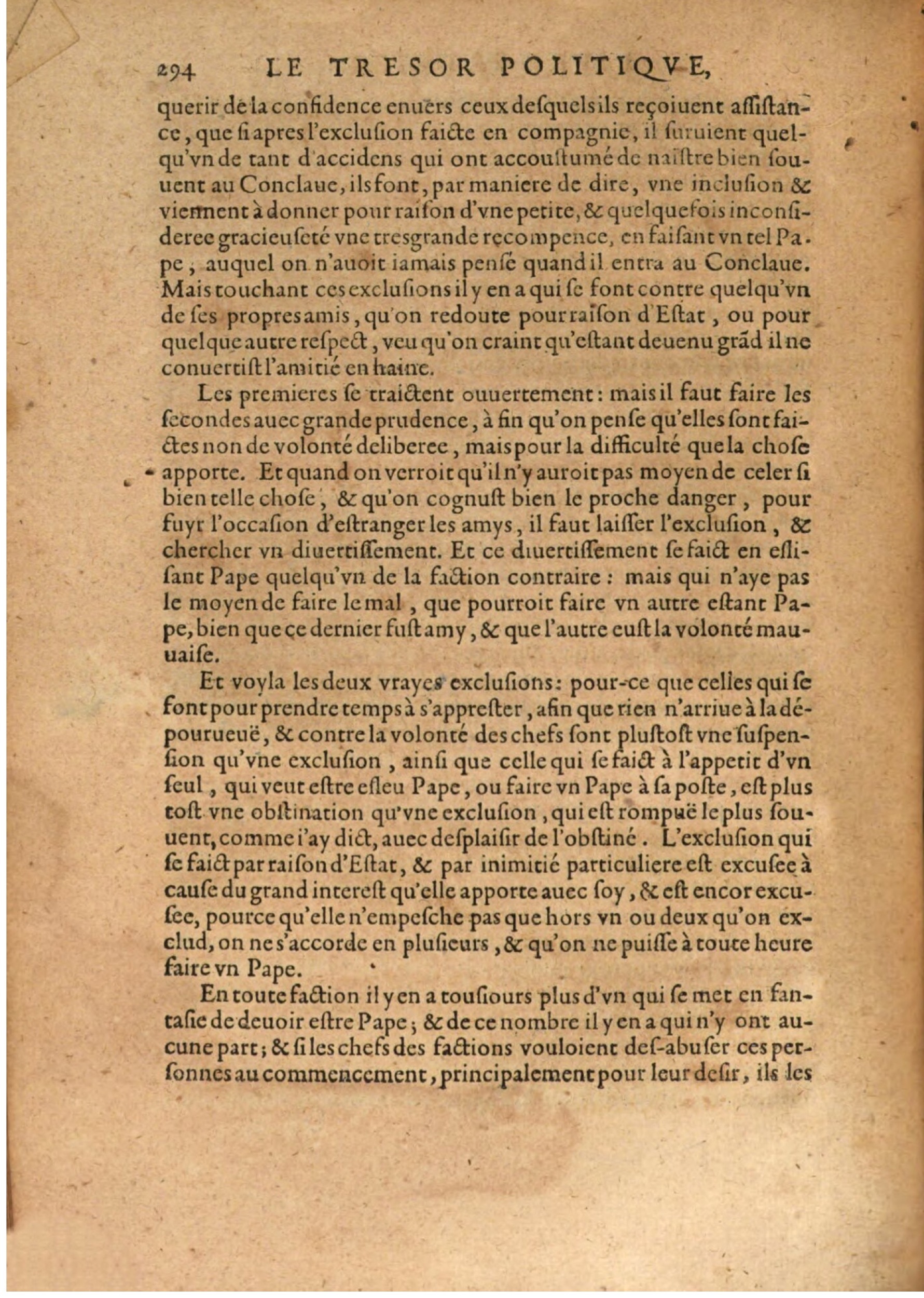1608 - Nicolas Du Fossé - Trésor politique - BSB Munich