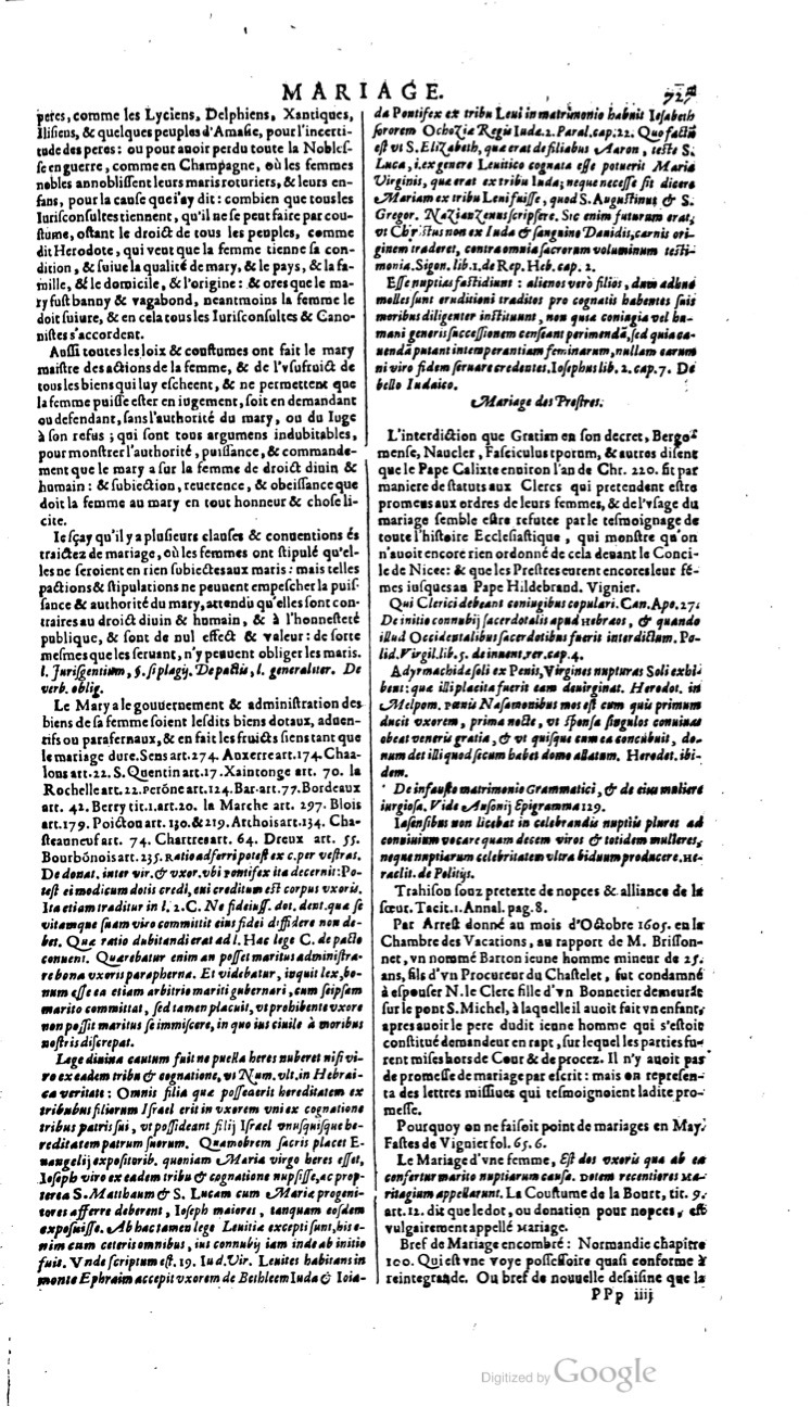 1629 - Veuve Nicolas Buon - Trésor du droit français (21754 T. 2) - BM Lyon