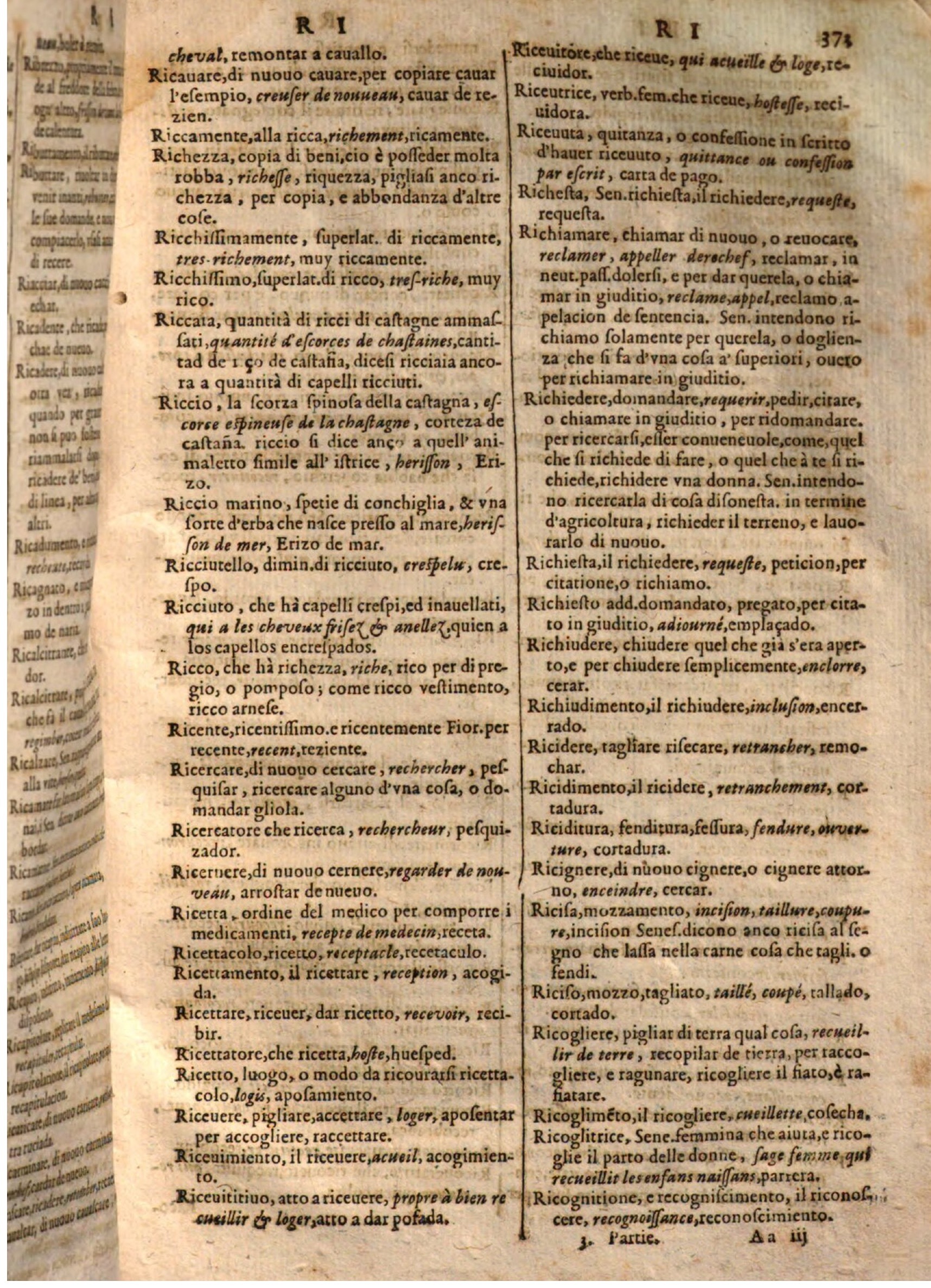 1644 - Jacques Crespin - Trésor des trois langues - Passau 1644 - Jacques Crespin - Trésor des trois langues - Passau