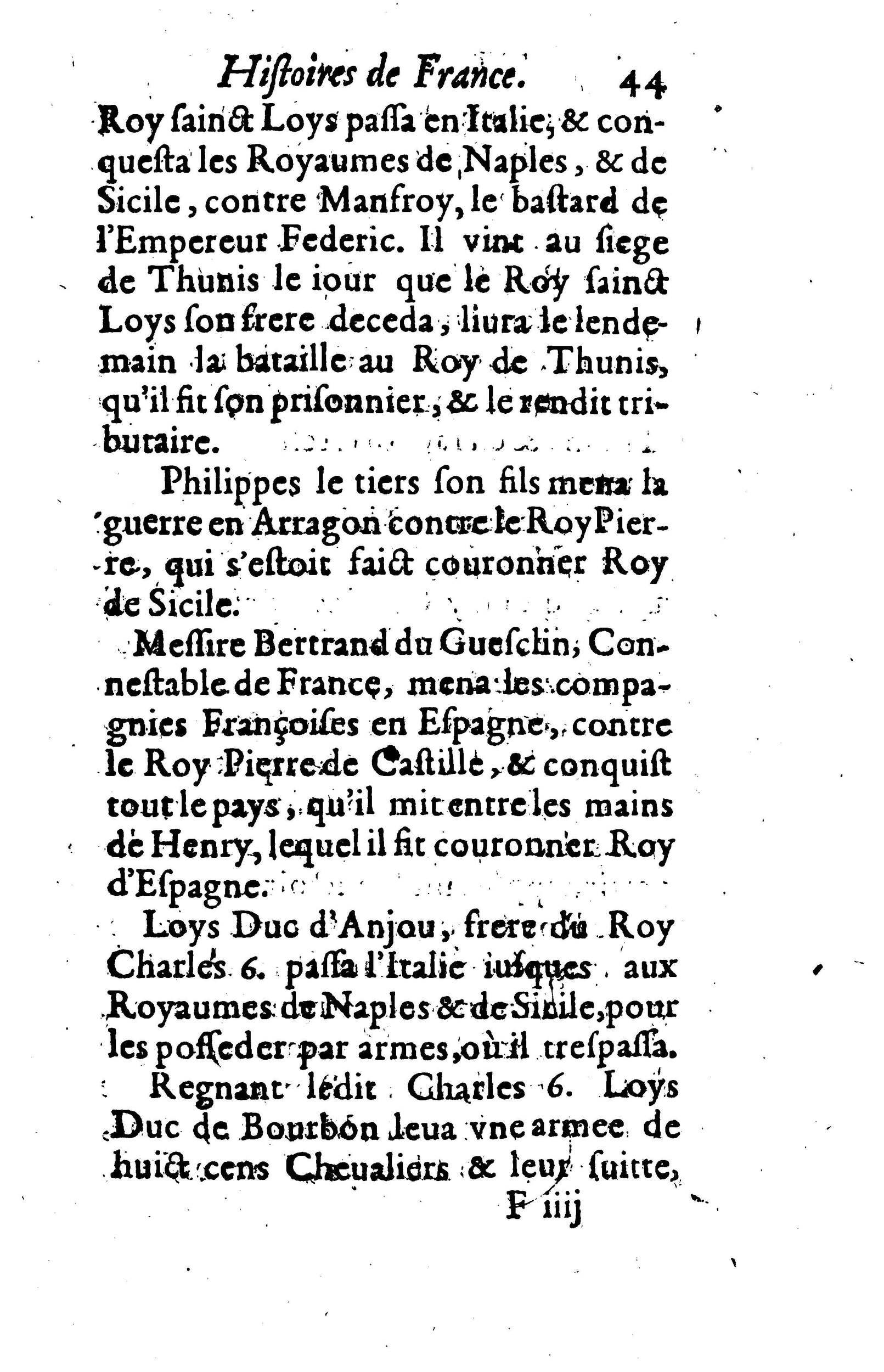 1617 - Jean Corrozet - Trésor des histoires de France - BM Lyon