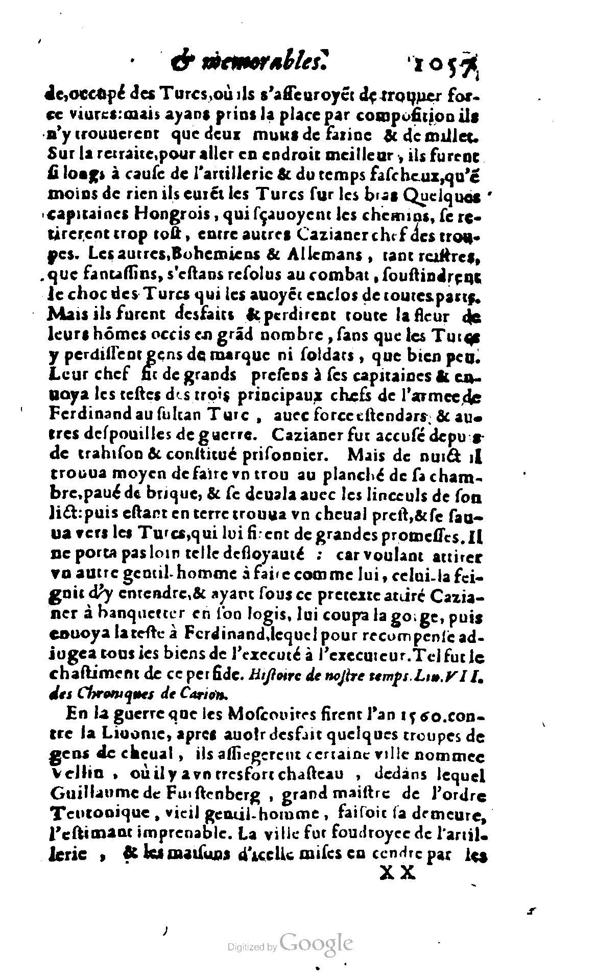 1620 - Samuel Crespin - Trésor d’histoires admirables et mémorables - BCU Lausanne 1620 - Samuel Crespin - Trésor d’histoires admirables et mémorables - BCU Lausanne