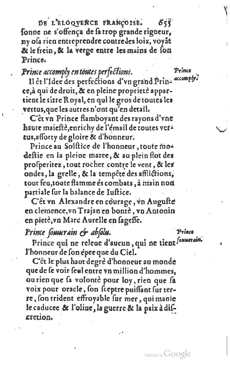 1610 - Louis Coste - Trésor de l’éloquence française (Seconde partie) - BM Lyon
