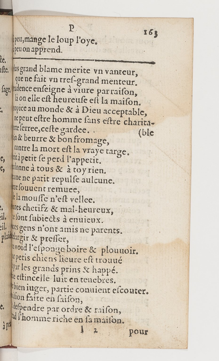 1577 - Jean d’Ogerolles - Trésor de sentences dorées - BnF Arsenal