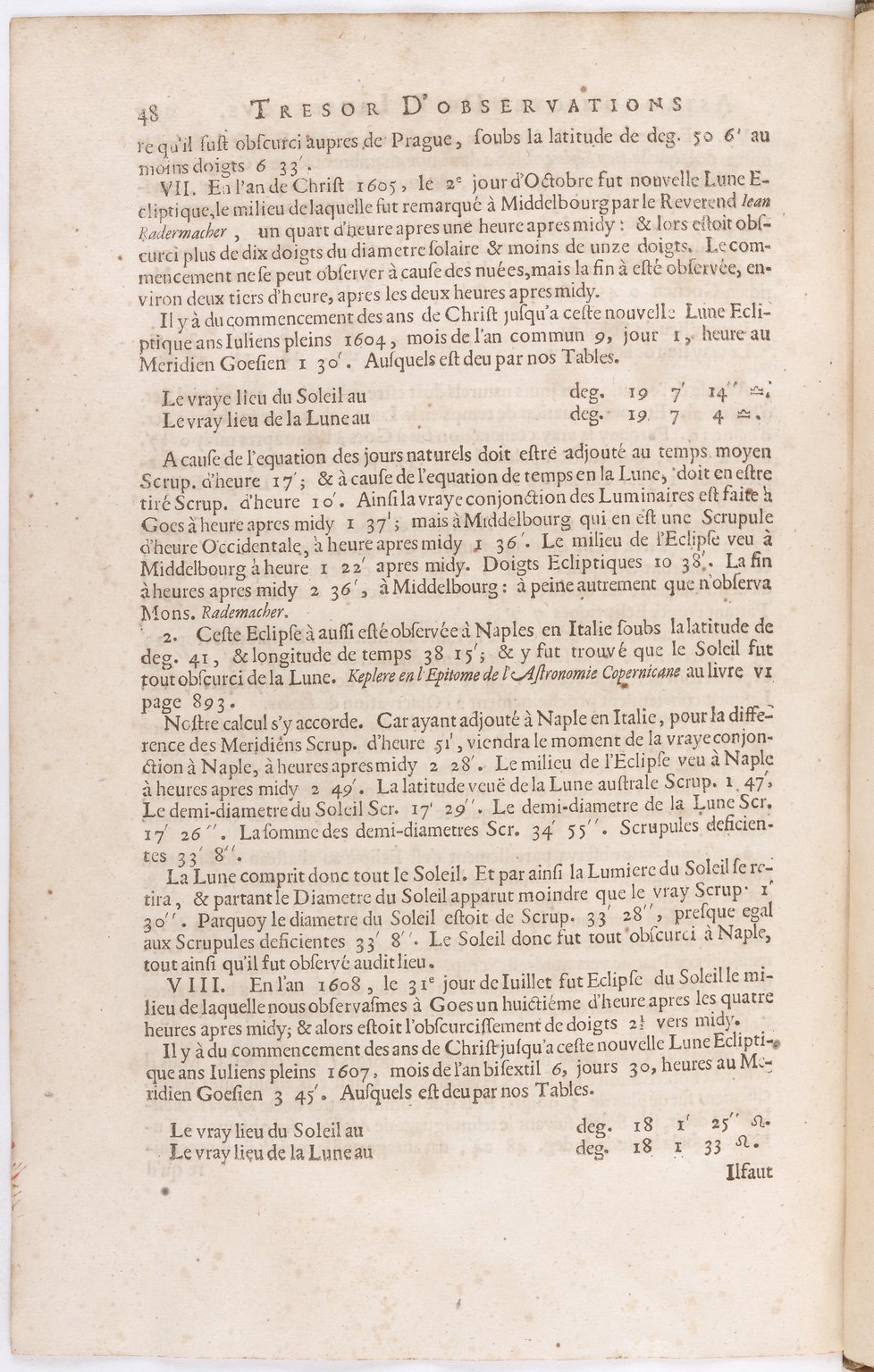 1634 - Zacharie Roman - Les Tables perpétuelles - BnF Arsenal