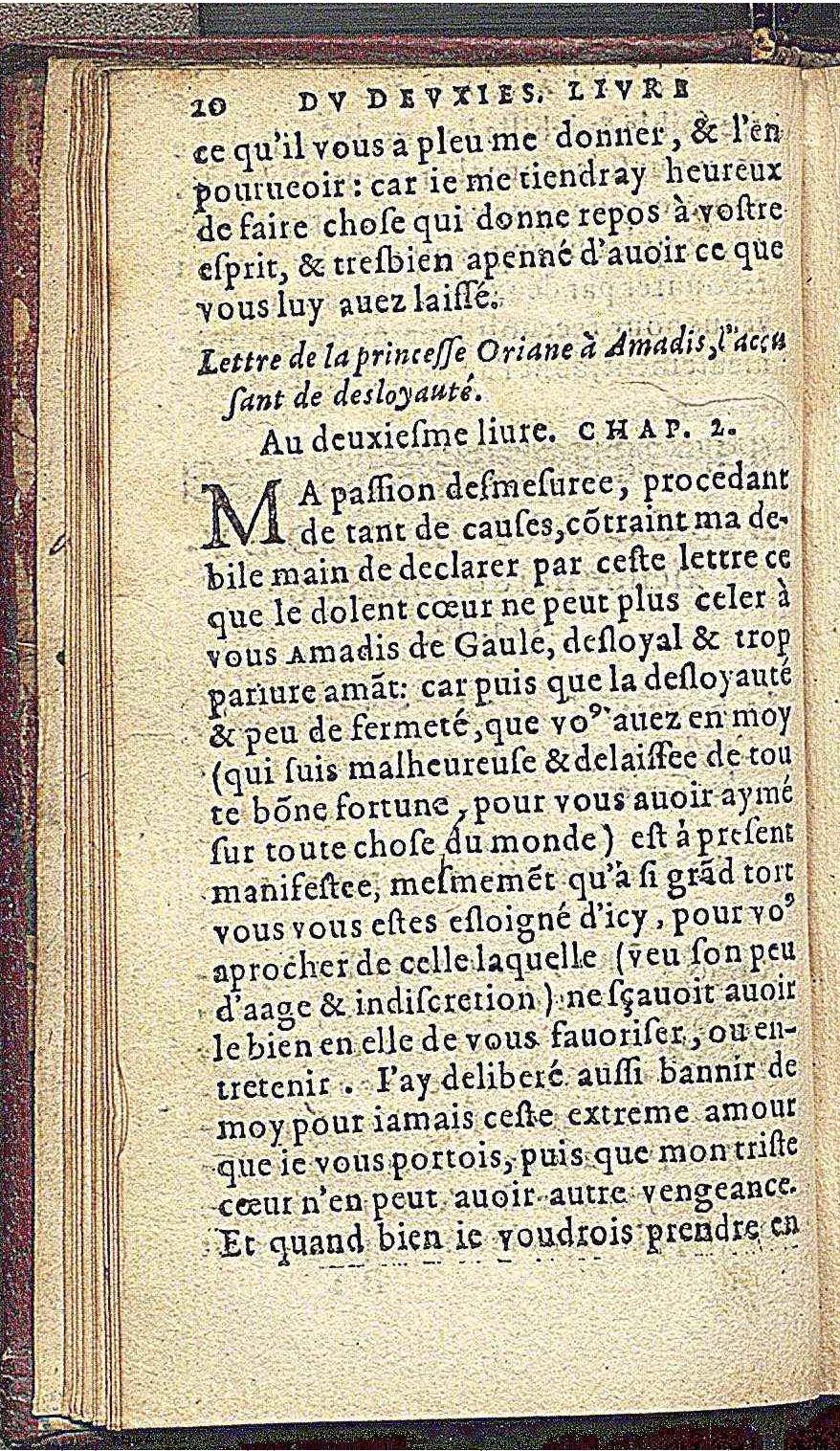 1573 - Olivier de Harsy - Trésor des Amadis - Edimbourg