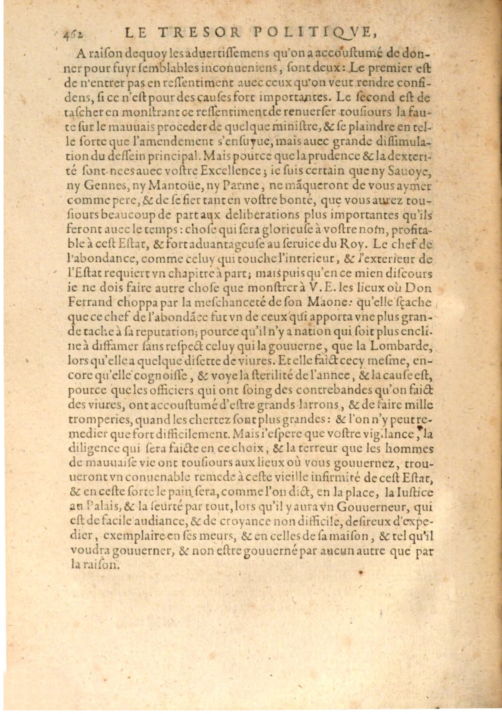 1608 - Nicolas Du Fossé - Trésor politique - BSB Munich