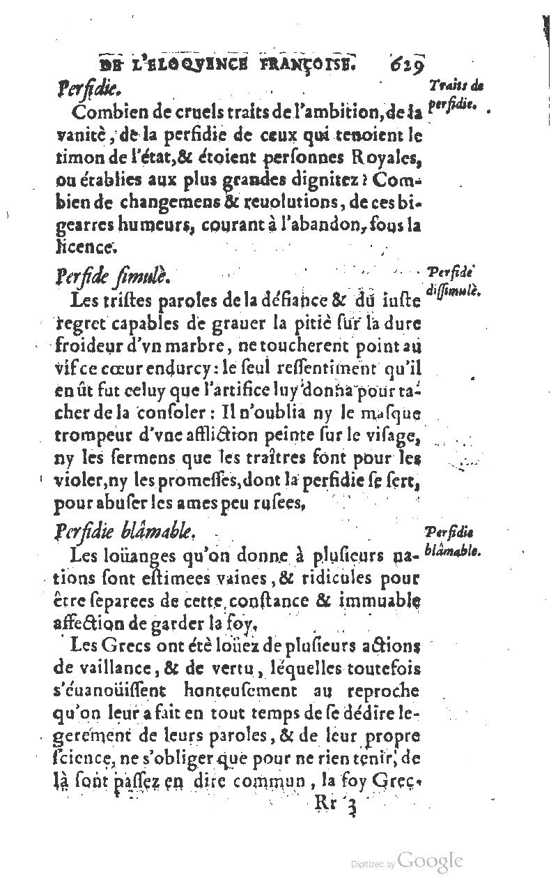 1610 - Louis Coste - Trésor de l’éloquence française (Seconde partie) - BM Lyon