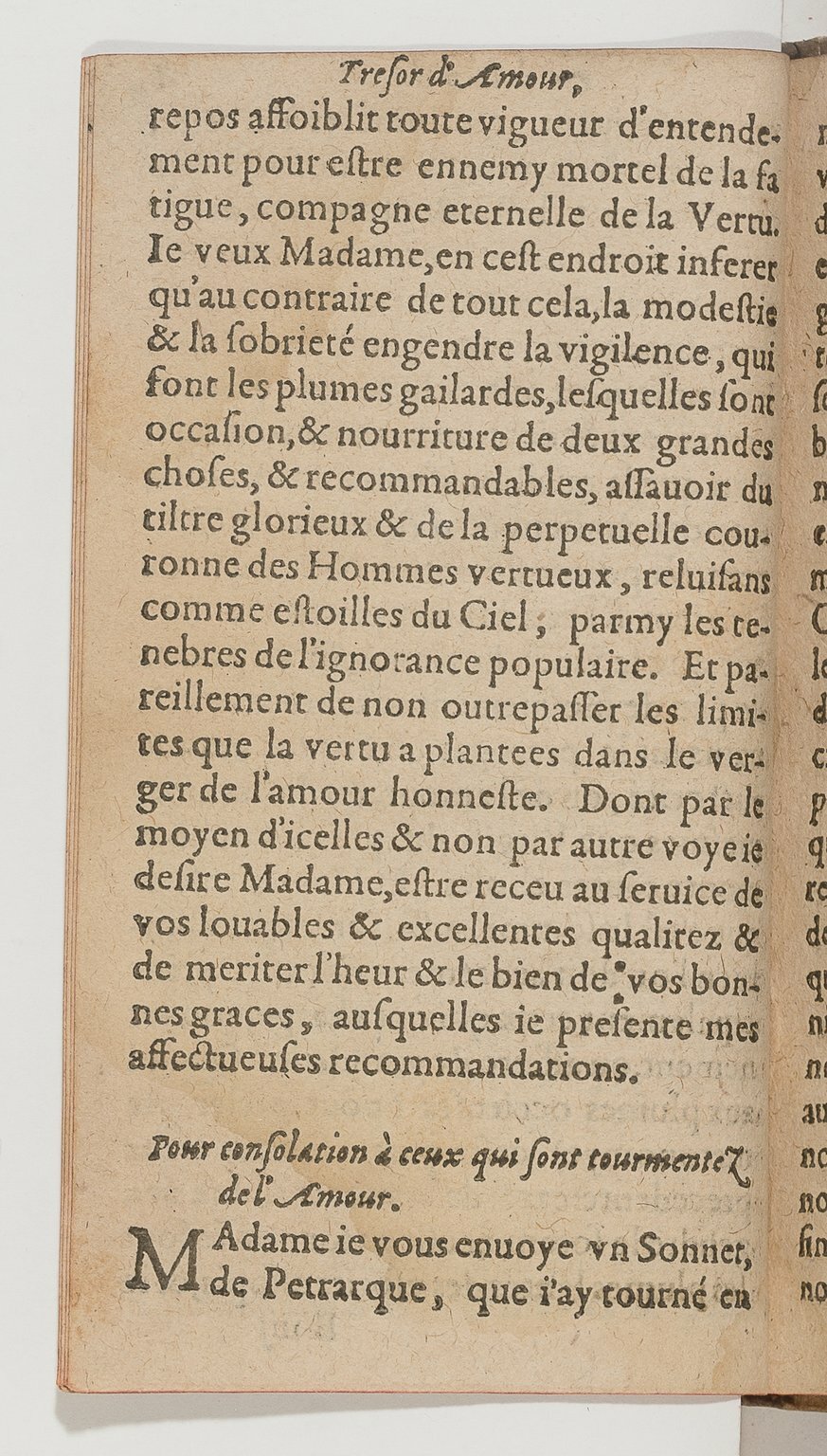 1600 - Nicolas Bonfons - Trésor d’amour - BnF Arsenal