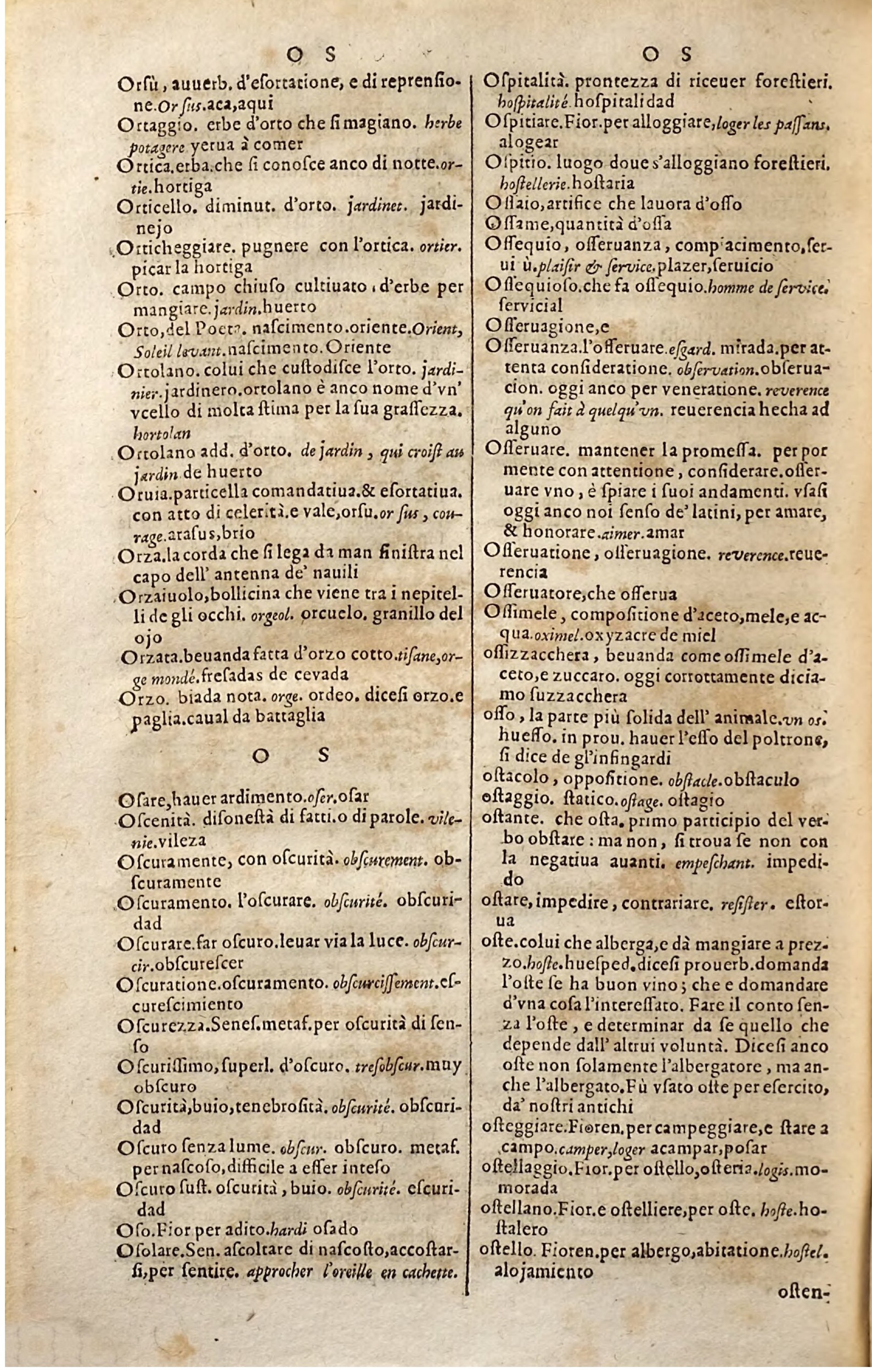 1627 - Jacques Crespin - Trésor des trois langues (Troisième partie) - Regensburg
