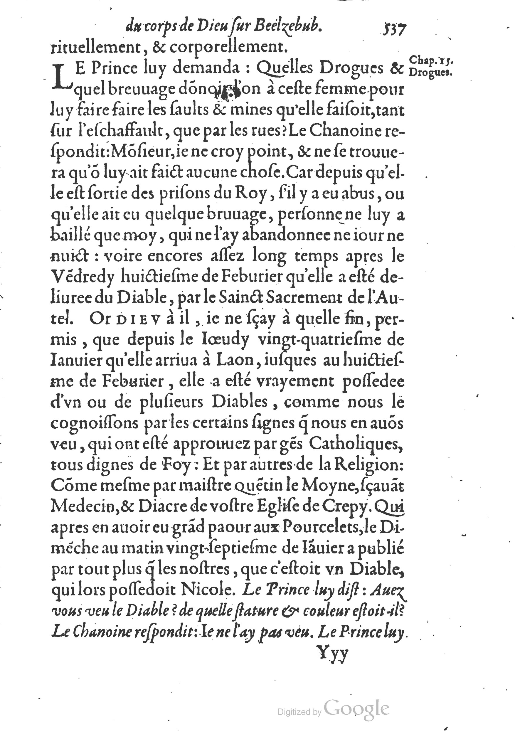 1578 - Nicolas Chesneau - Trésor et entière histoire de la triomphante victoire du corps de Dieu sur l’esprit malin - British Library 1578 - Nicolas Chesneau - Trésor et entière histoire de la triomphante victoire du corps de Dieu sur l’esprit malin - British Library