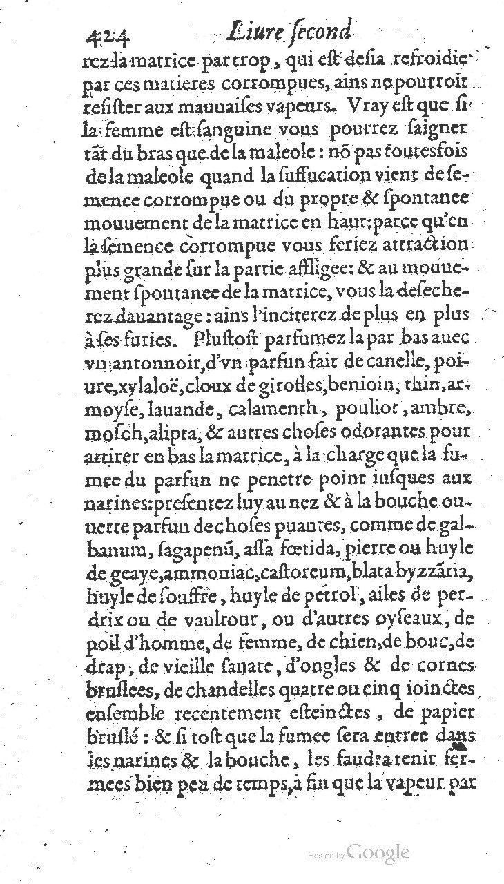 1585 - Jacques du Puis - Trésor des remèdes secrets pour les maladies des femmes - BnF